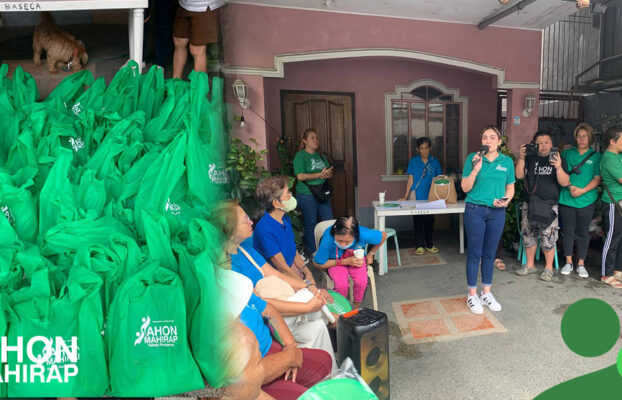 100 Relief Packs: Handog ng Ahon Mahirap sa Bagbag Senior Citizen Assembly