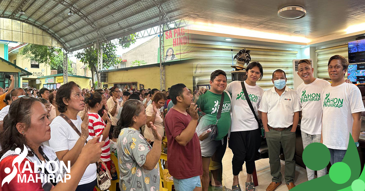 Ka-PARES sa Pag-AHON sa Matandang Balara, Quezon City!