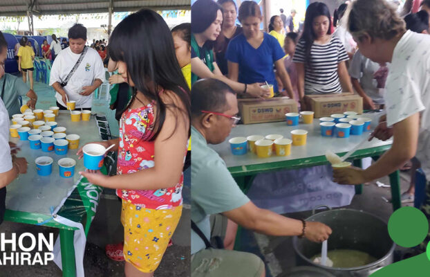3,700 Lugaw Served sa Santolan Elementary School Pasig District 2!