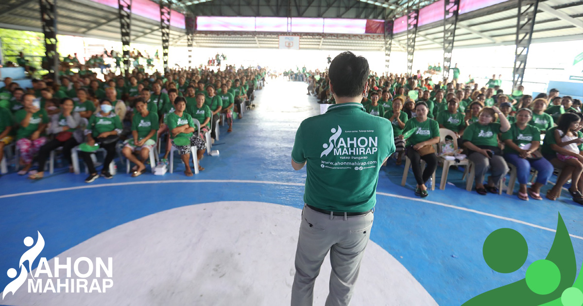 500 Ahon Mahirap Advocates sa Mabalacat, Pampanga!