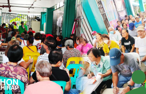 AHON Para sa Senior Citizens ng Bagong Lipunan ng Crame, Quezon City!