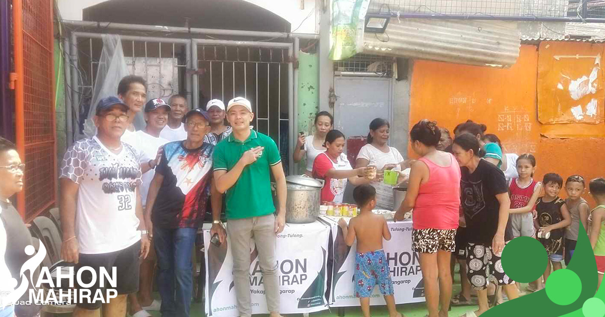 Ahon Mahirap Feeding Operation sa Tangos South, Navotas!