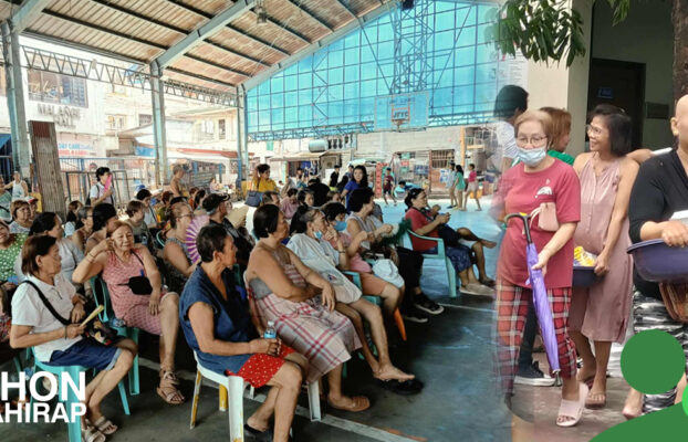 Ahon Mahirap Nagpakilala sa UNISCA (Senior Citizen Association) at Umalalay sa mga taga-Brgy. Roxas