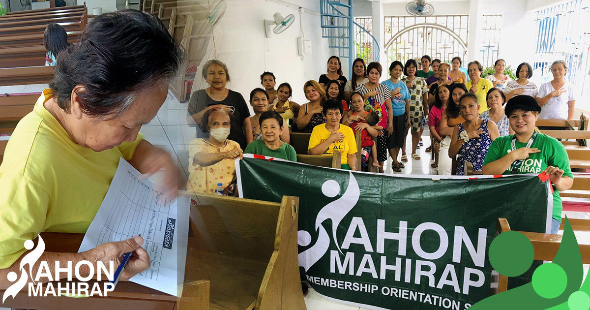 Ahon Mahirap Orientation para sa Interesadong Magpa-Member sa Brgy. Batasan Hills QC District 2!