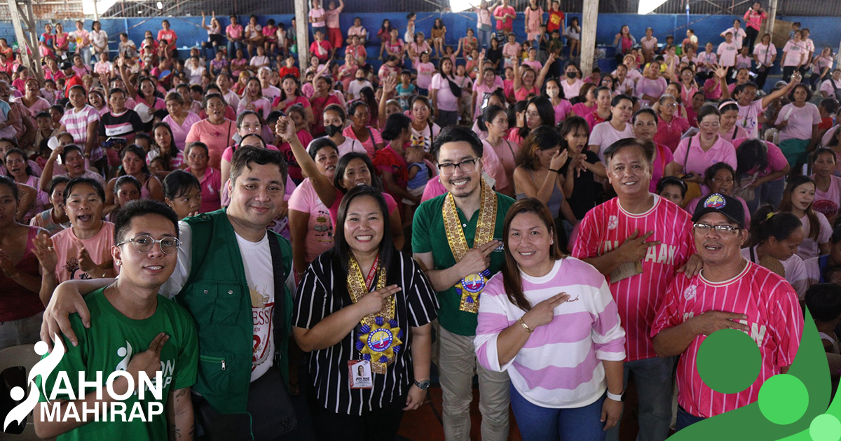 Ahon Mahirap sa Inagurasyon ng Babae ng Bagong Barangay Kalayaan!