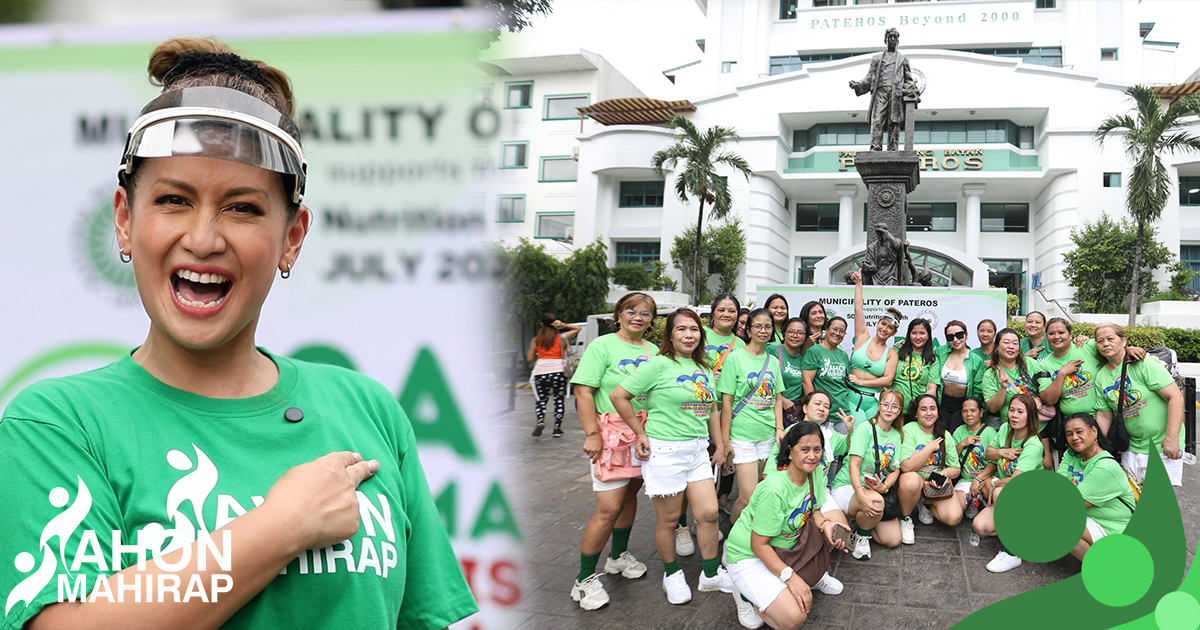 Nutrition Month 2024 Celebration: Zumba Dance sa Bayan ng Pateros!